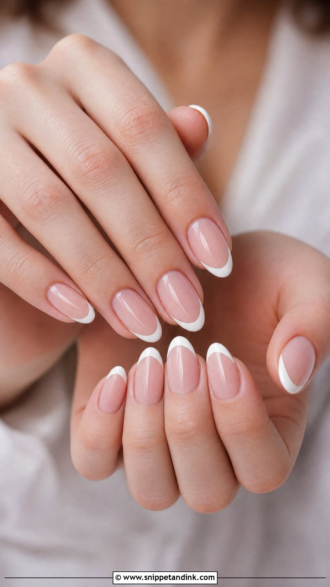 Classic French Tip Wedding Nails - Snippet and Ink - 25 Nails Design for Wedding