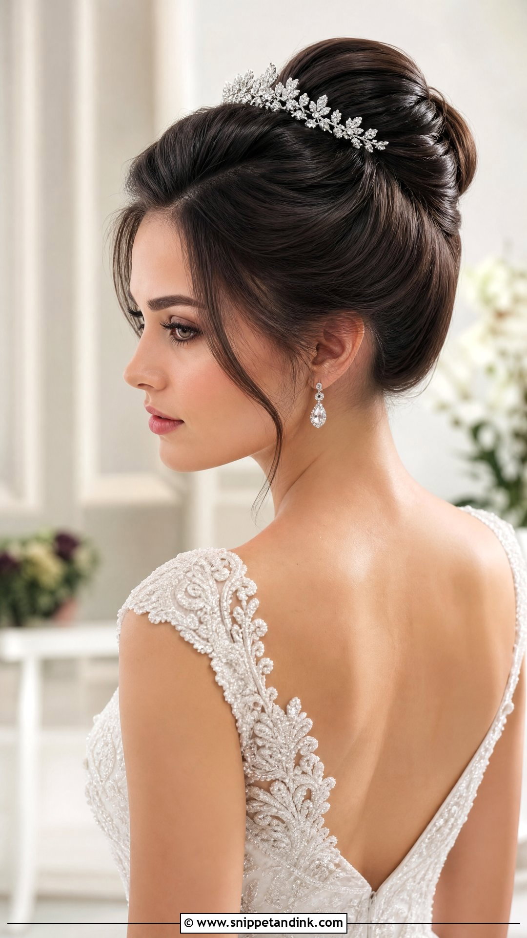 Classic French Twist - Snippet and Ink - 20 Old Money Wedding Hair Ideas