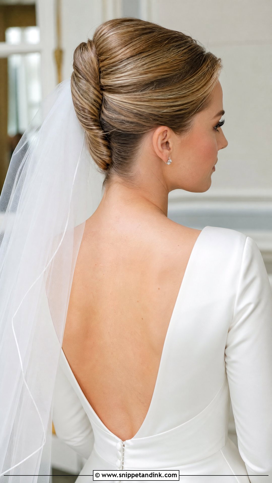 Classic French Twist - Snippet and Ink - 20 Timeless Wedding Hair Ideas