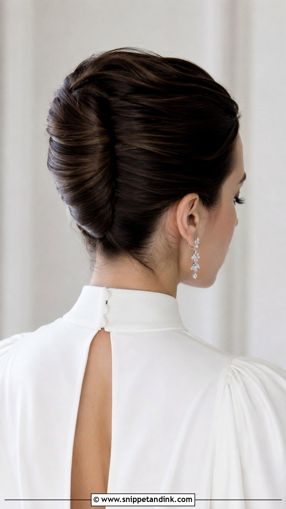 Classic French Twist - Snippet and Ink - 25 Bridal Hair Up Ideas