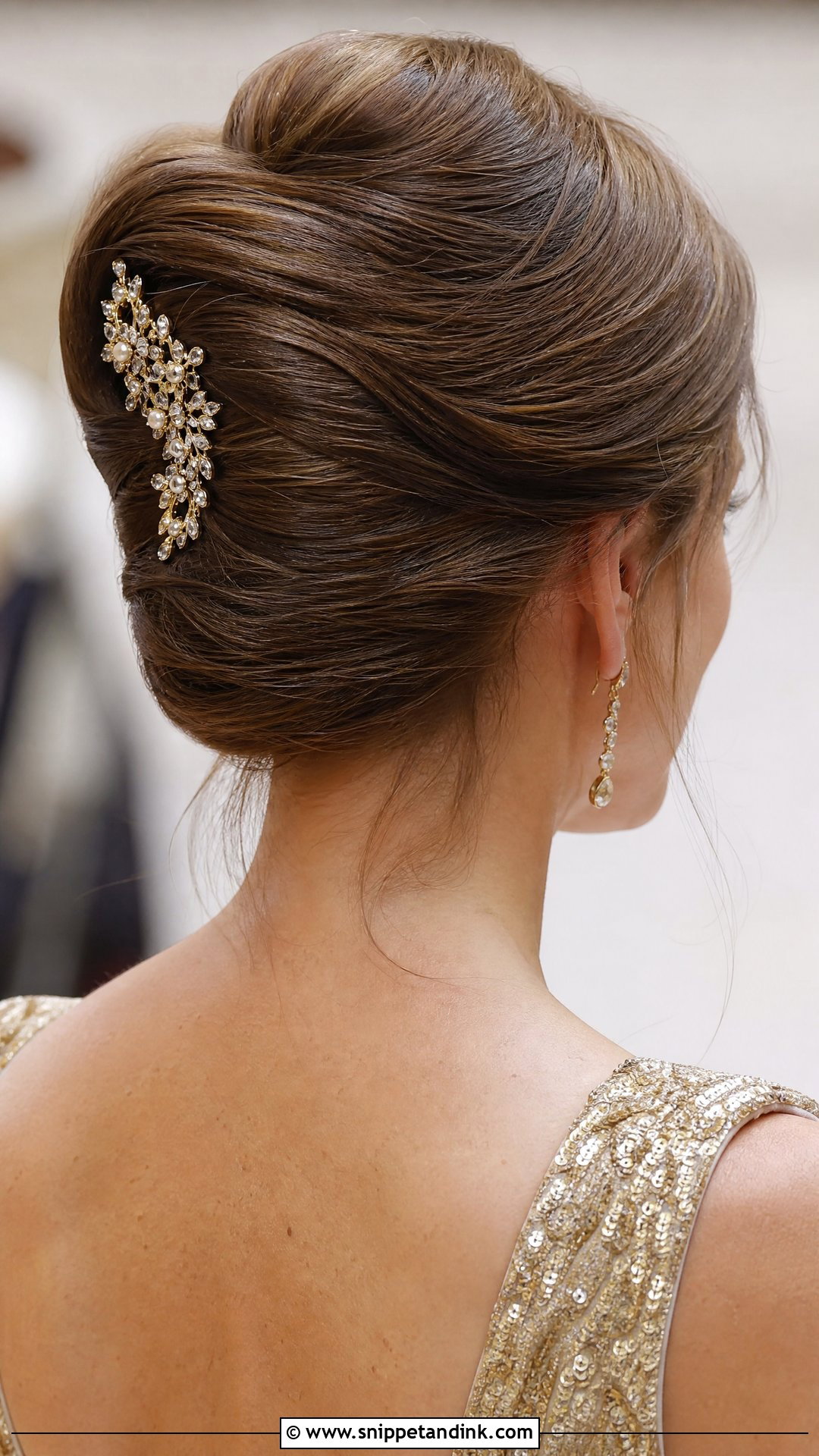 Classic French Twist - Snippet and Ink - 20 Debutante Hairstyles
