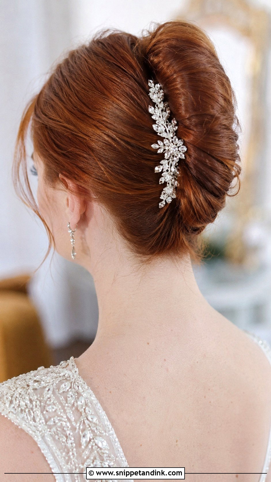 Classic French Twist - Snippet and Ink - 25 Bride Hair Updo Ideas