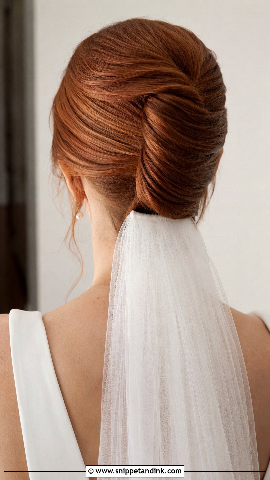 Classic French Twist - Snippet and Ink - 25 Glam Wedding Hair Ideas
