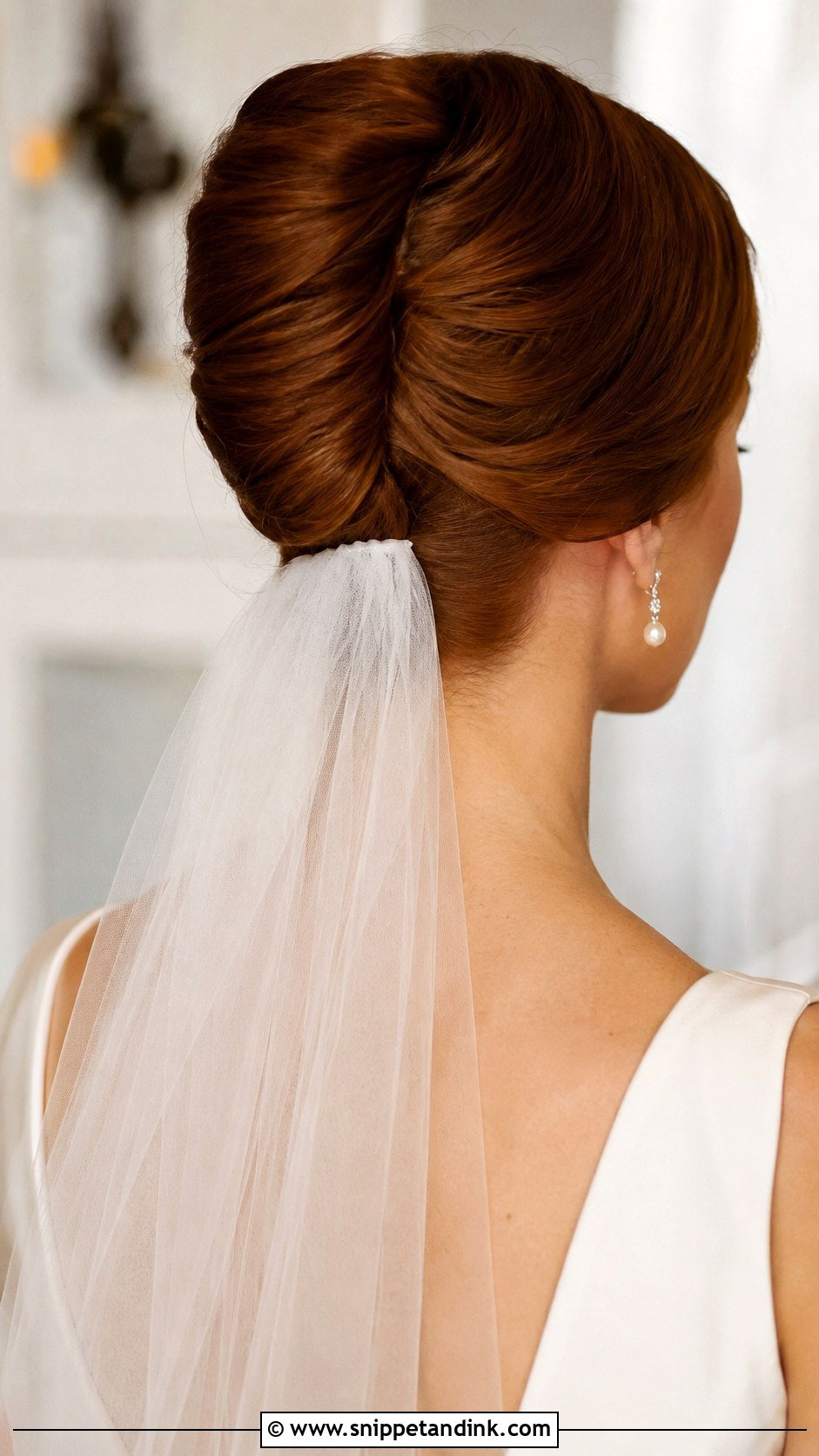 Classic French Twist - Snippet and Ink - 25 Long Hairstyles for Wedding