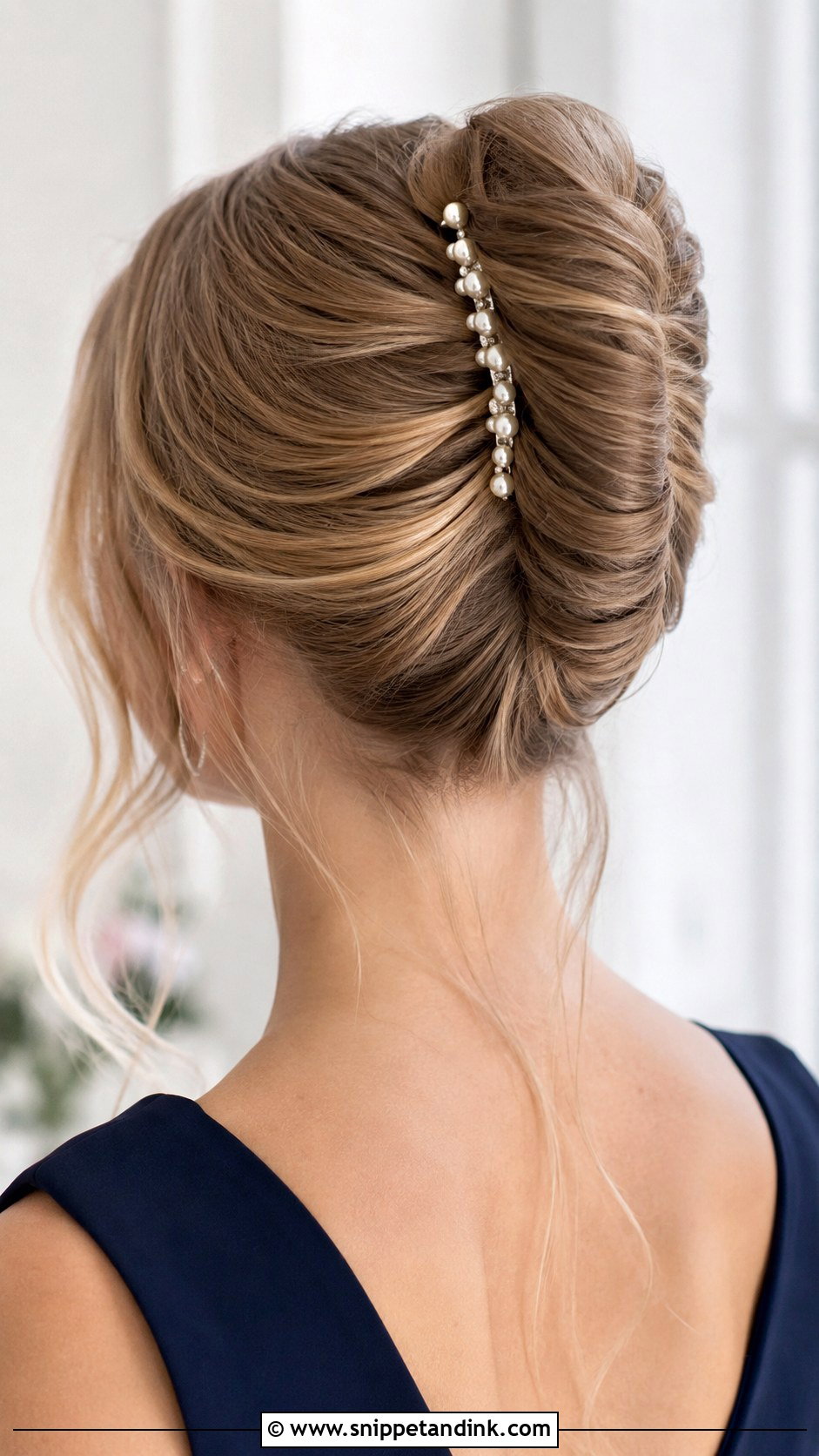 Classic French Twist - Snippet and Ink - 25 Mother of the Bride Updos