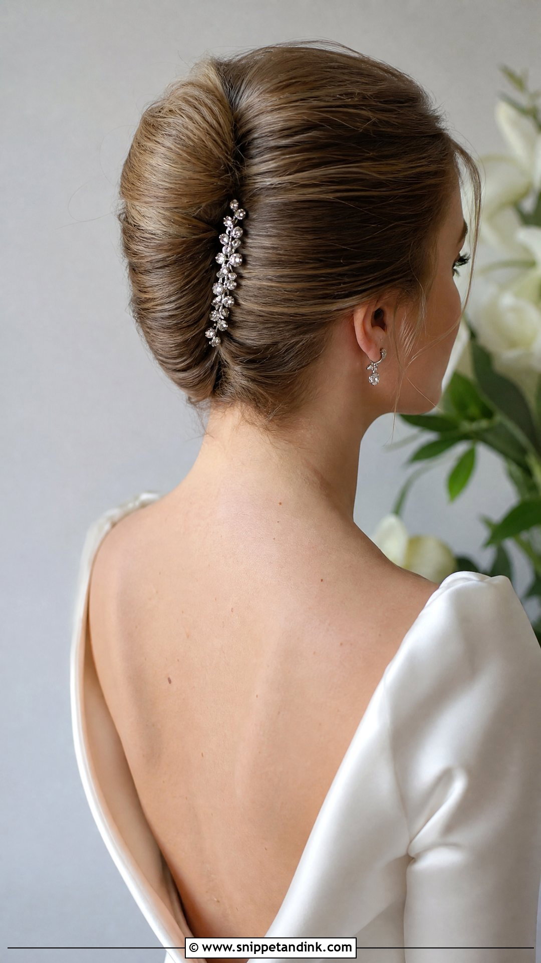 Classic French Twist - Snippet and Ink - 20 Easy Bridal Updo Ideas