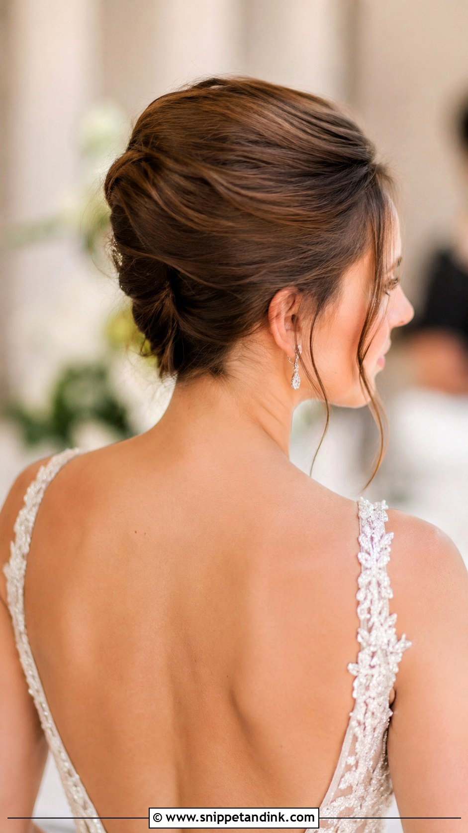 Classic French Twist - Snippet and Ink - 30 Hairstyles for Engagement Bride