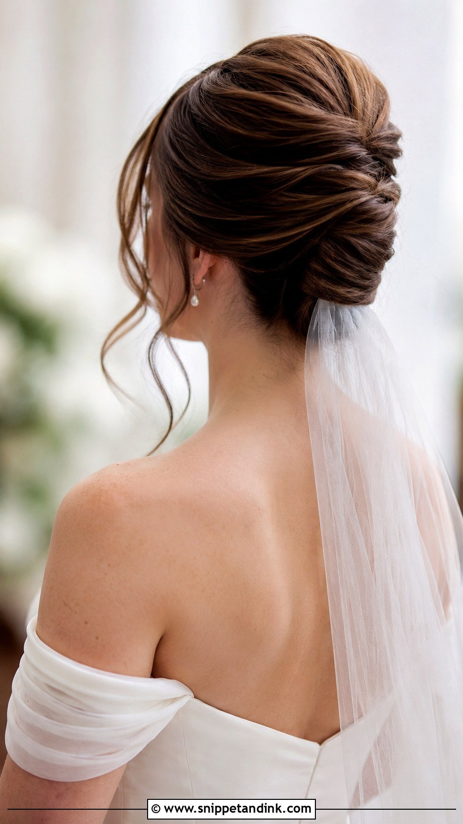 Classic French Twist - Snippet and Ink - 30 Wedding Hair Styles