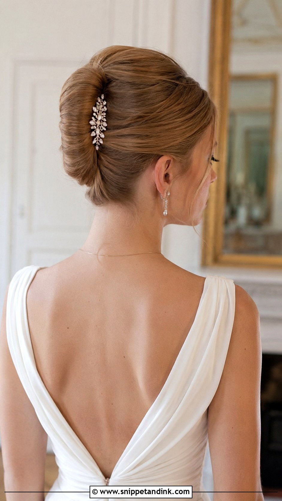 Classic French Twist - Snippet and Ink - 35 Bridal Hair Ideas