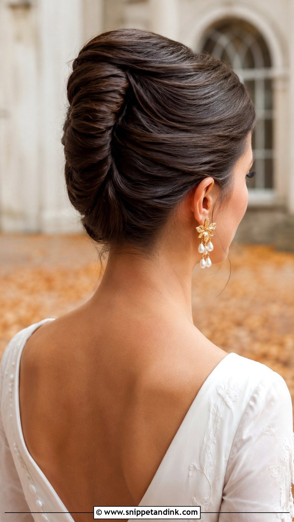Classic French Twist - Snippet and Ink - 20 Easy Updos for Medium Hair for Wedding