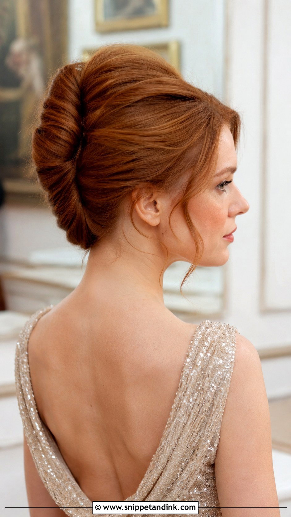 Classic French Twist - Snippet and Ink - 35 Engagement Hairstyles