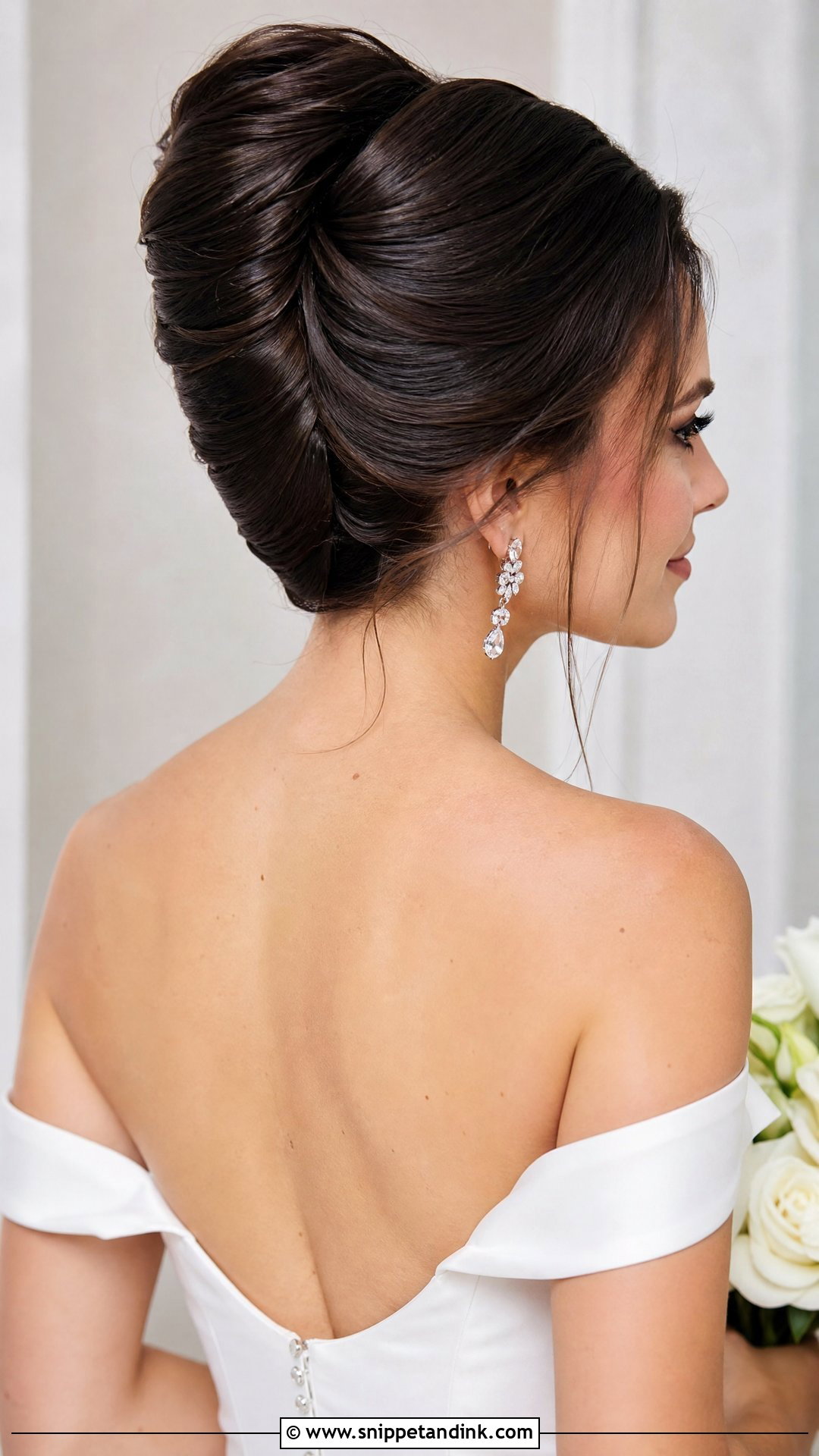 Classic French Twist - Snippet and Ink - 20 Fall Wedding Hairstyles