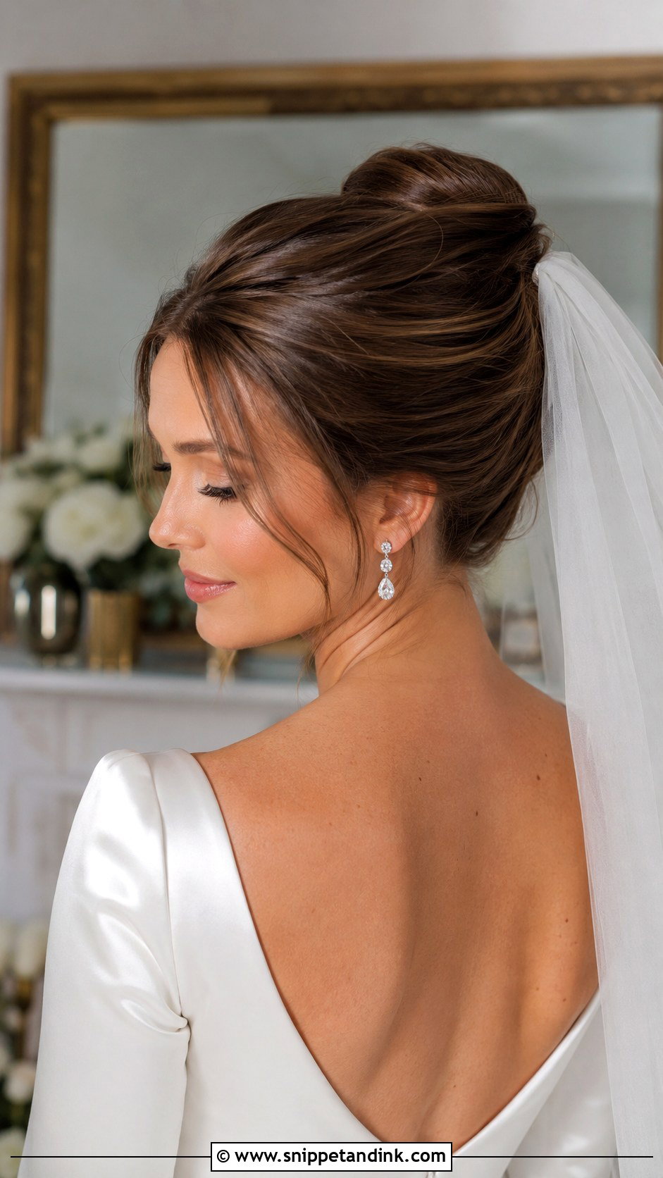 Classic French Twist - Snippet and Ink - 20 Glamorous Wedding Hair Ideas