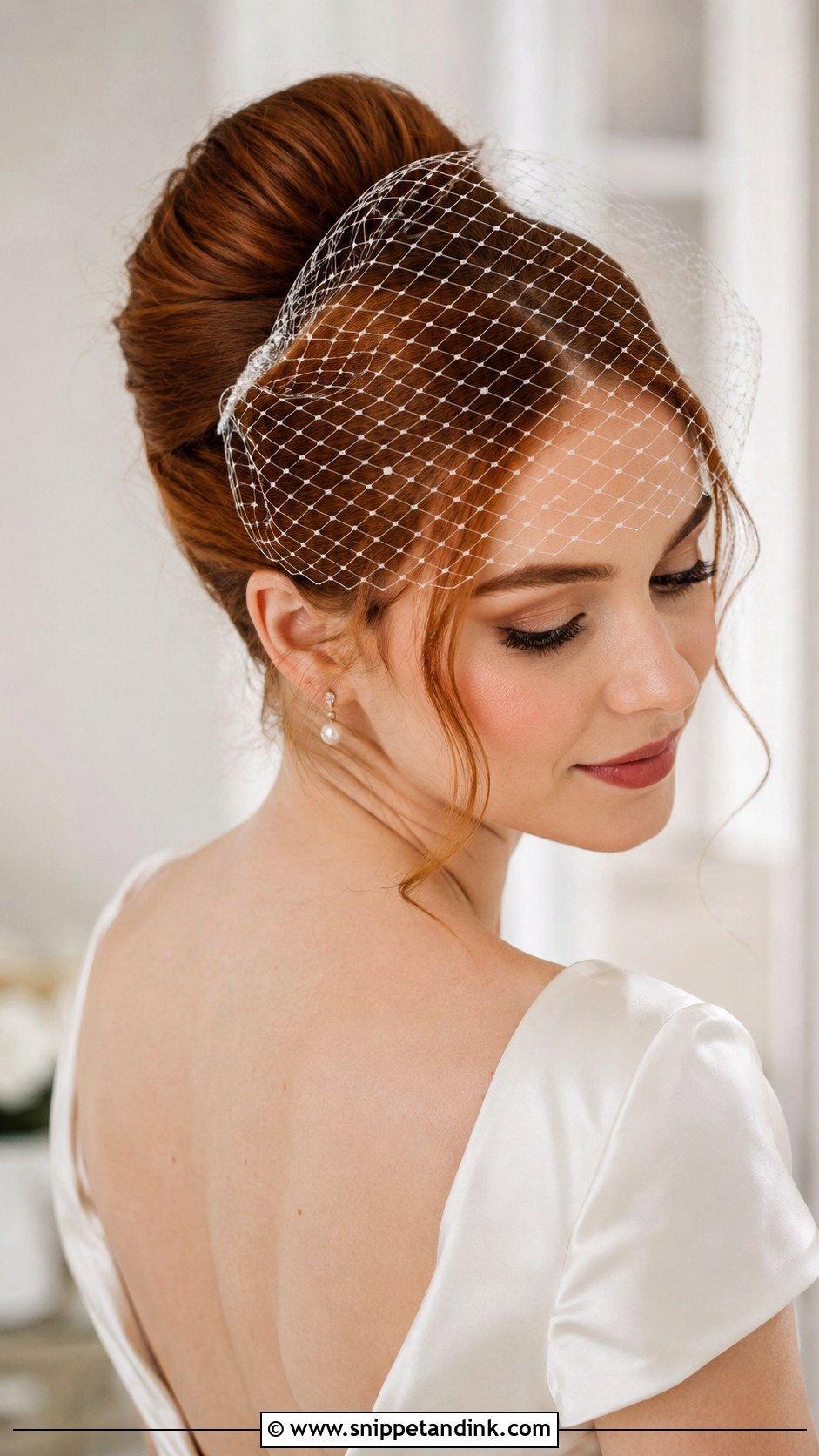 Classic French Twist Bridal Hairstyle - Snippet and Ink - 20 Trending Bridal Hairstyles