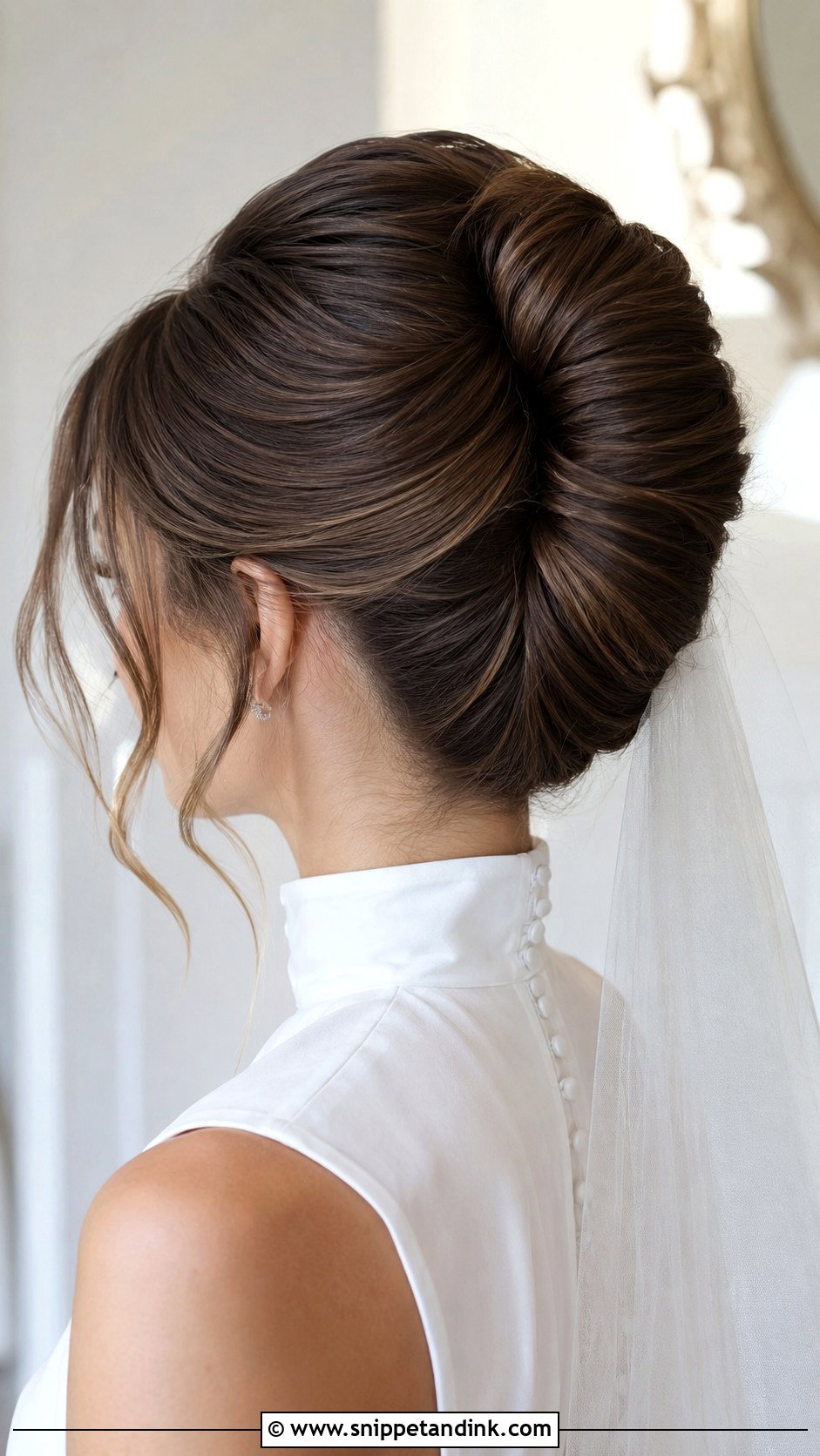 Classic French Twist Updo - Snippet and Ink - 20 Modern Wedding Hair Ideas