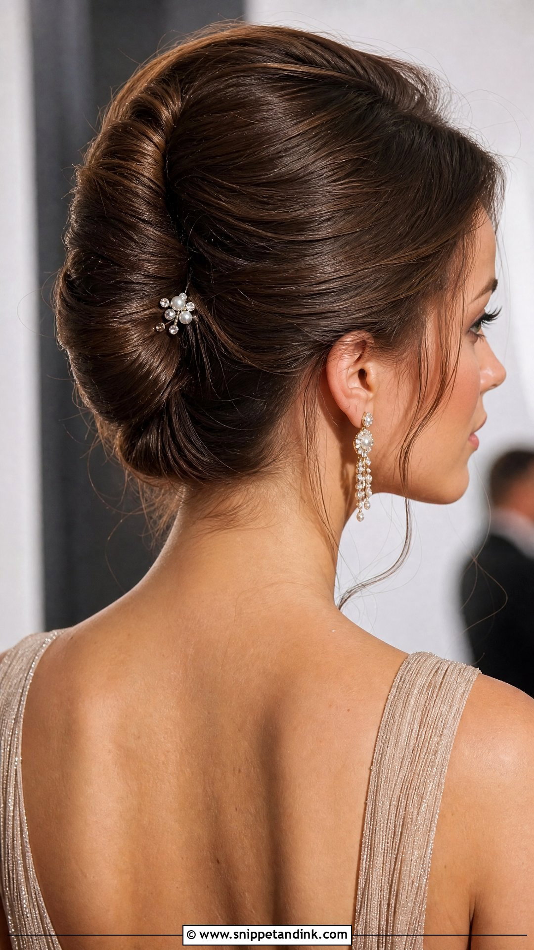 Classic French Twist Updo - Snippet and Ink - 20 Mother of the Bride Updo Hairstyles