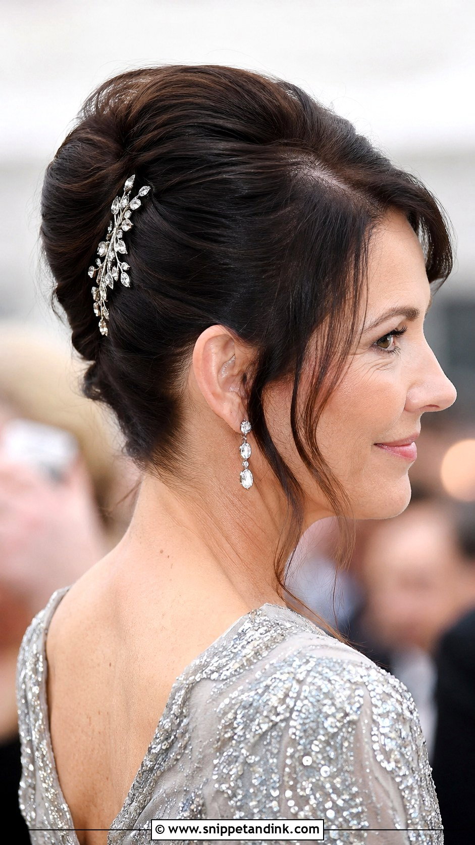 Classic French Twist Updo - Snippet and Ink - 30 Mother of the Bride Hairstyles Over 50