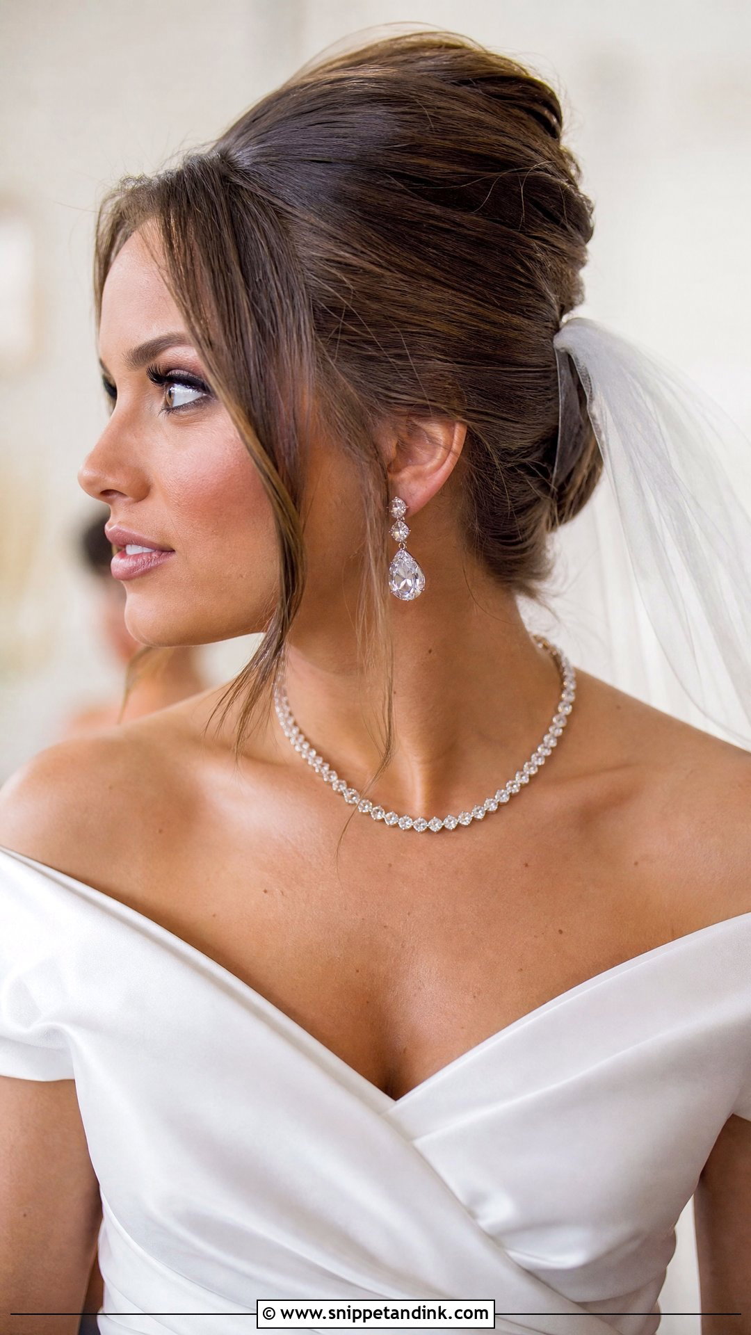 Classic French Twist Updo - Snippet and Ink - 20 Long Hair Wedding Hair Styles