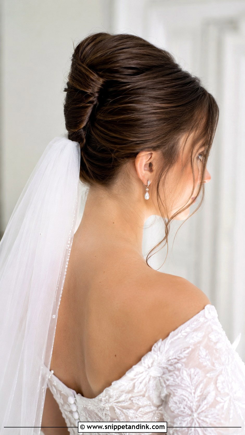 Classic French Twist Updo - Snippet and Ink - 20 Hair Styles for Brides