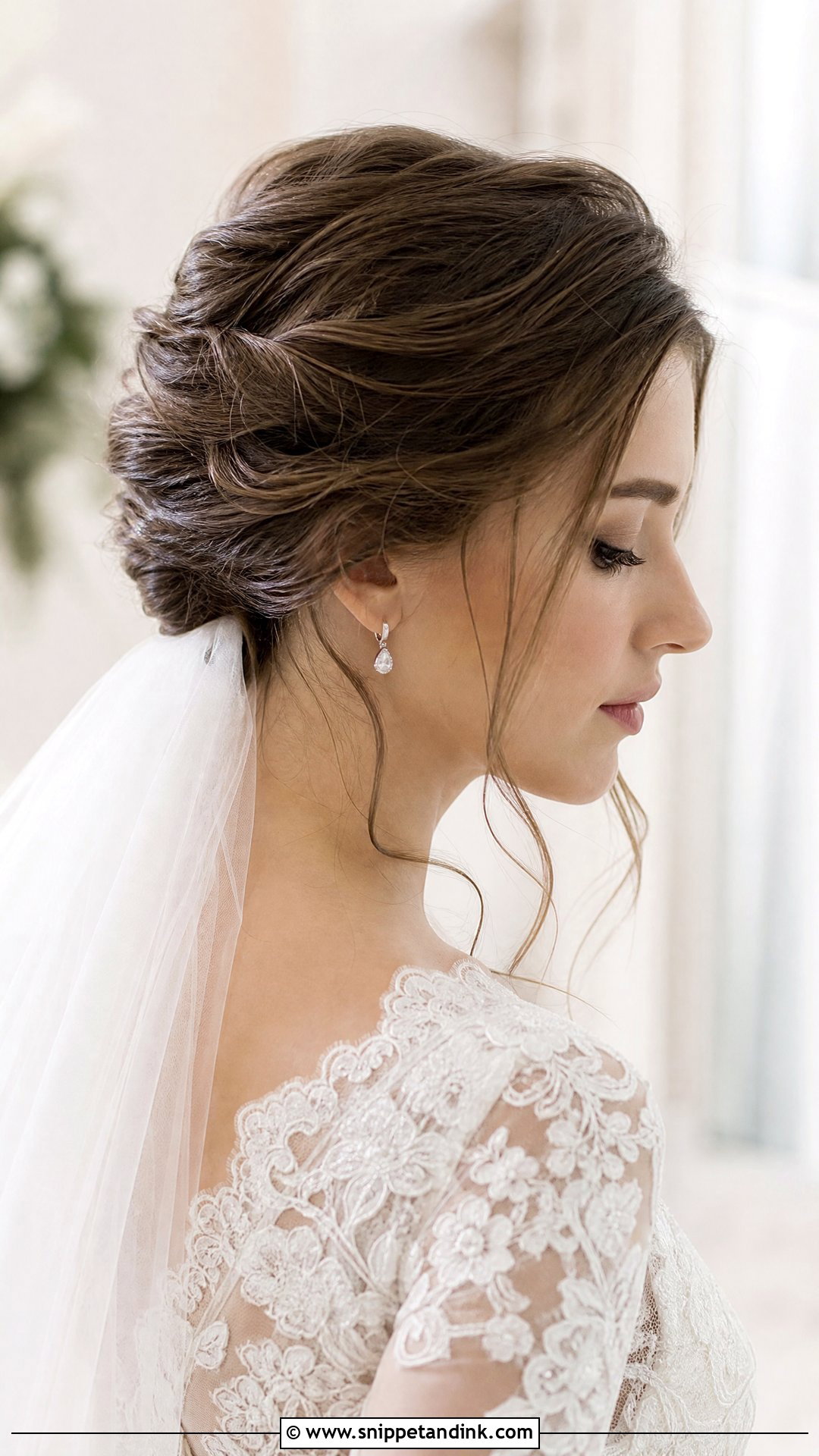 Classic French Twist Updo - Snippet and Ink - 20 Hairstyle for Bridal Ideas
