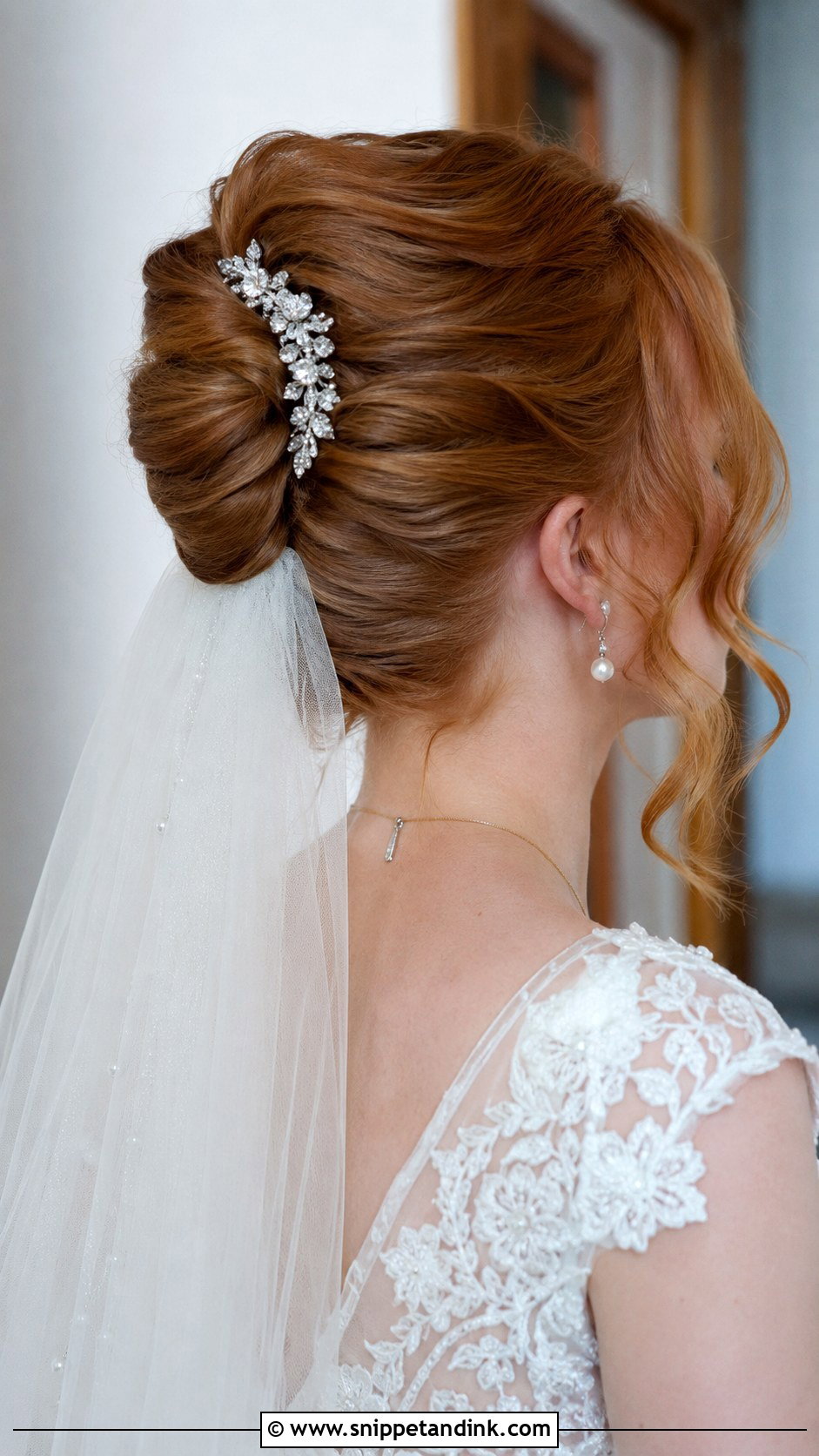 Classic French Twist Updo - Snippet and Ink - 20 Hairstyles for Weddings Short Hair