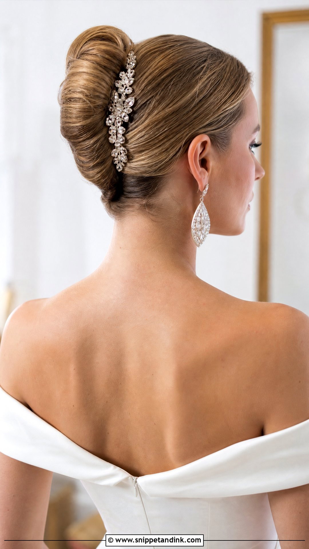 Classic French Twist Wedding Hairstyle - Snippet and Ink - 20 Style Hair for Wedding Ideas