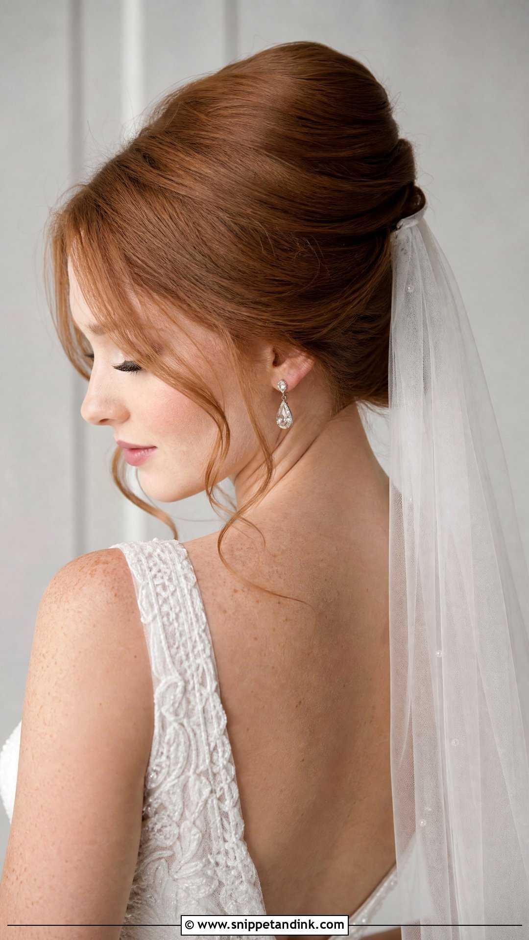 Classic French Twist Wedding Hairstyle - Snippet and Ink - 20 Wedding Day Hair for Bride Ideas
