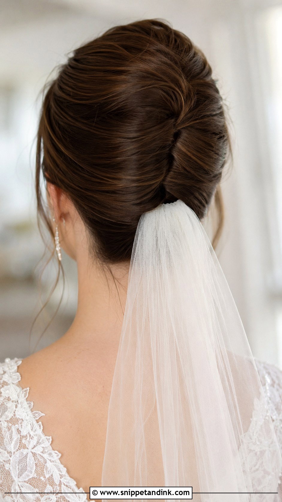 Classic French Twist Wedding Hairstyle - Snippet and Ink - 35 Wedding Hairstyle Ideas