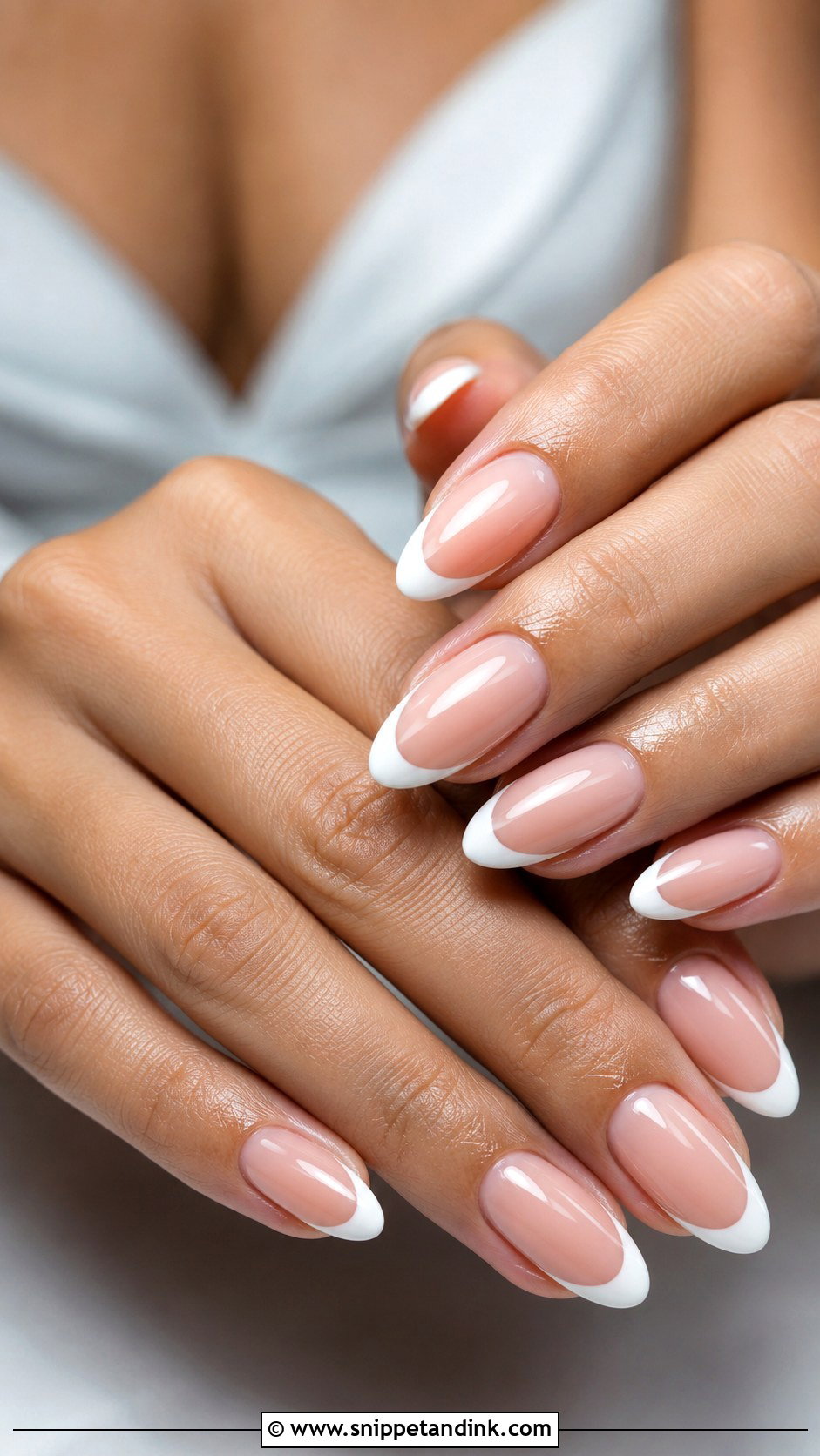 Classic French Wedding Nails - Snippet and Ink - 20 Classy Nails for Wedding