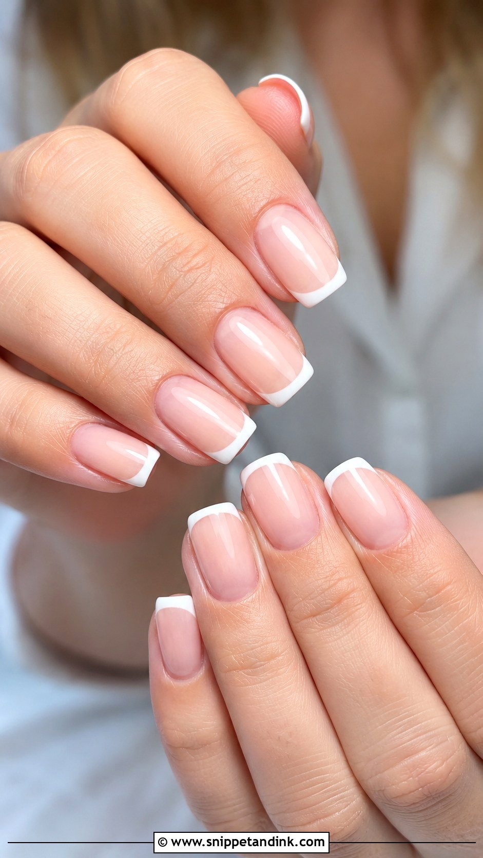 Classic French Wedding Nails - Snippet and Ink - 20 Simple Wedding Day Nails for Bride