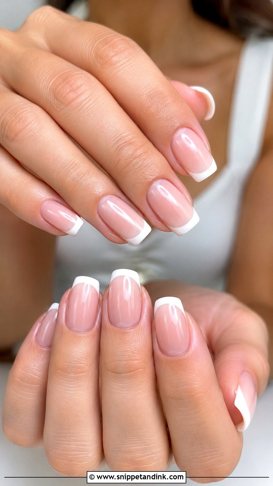 Classic French Wedding Nails - Snippet and Ink - 20 Wedding Nails 2025 Bride