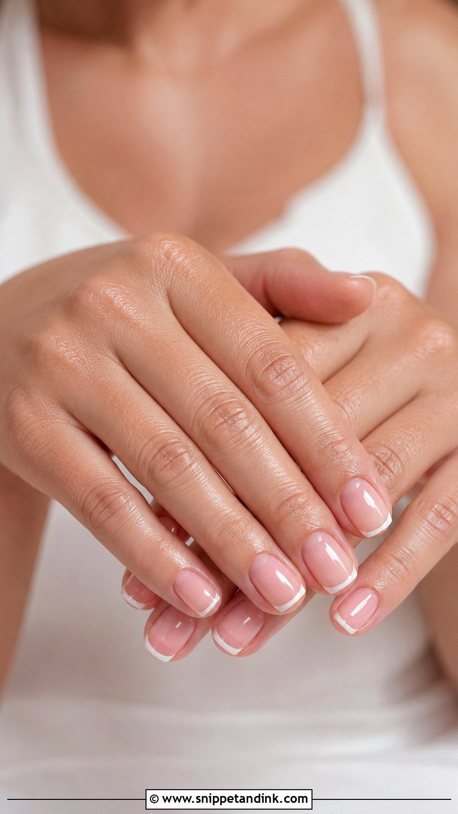 Classic French Wedding Nails - Snippet and Ink - 20 Wedding Nails Design the Bride