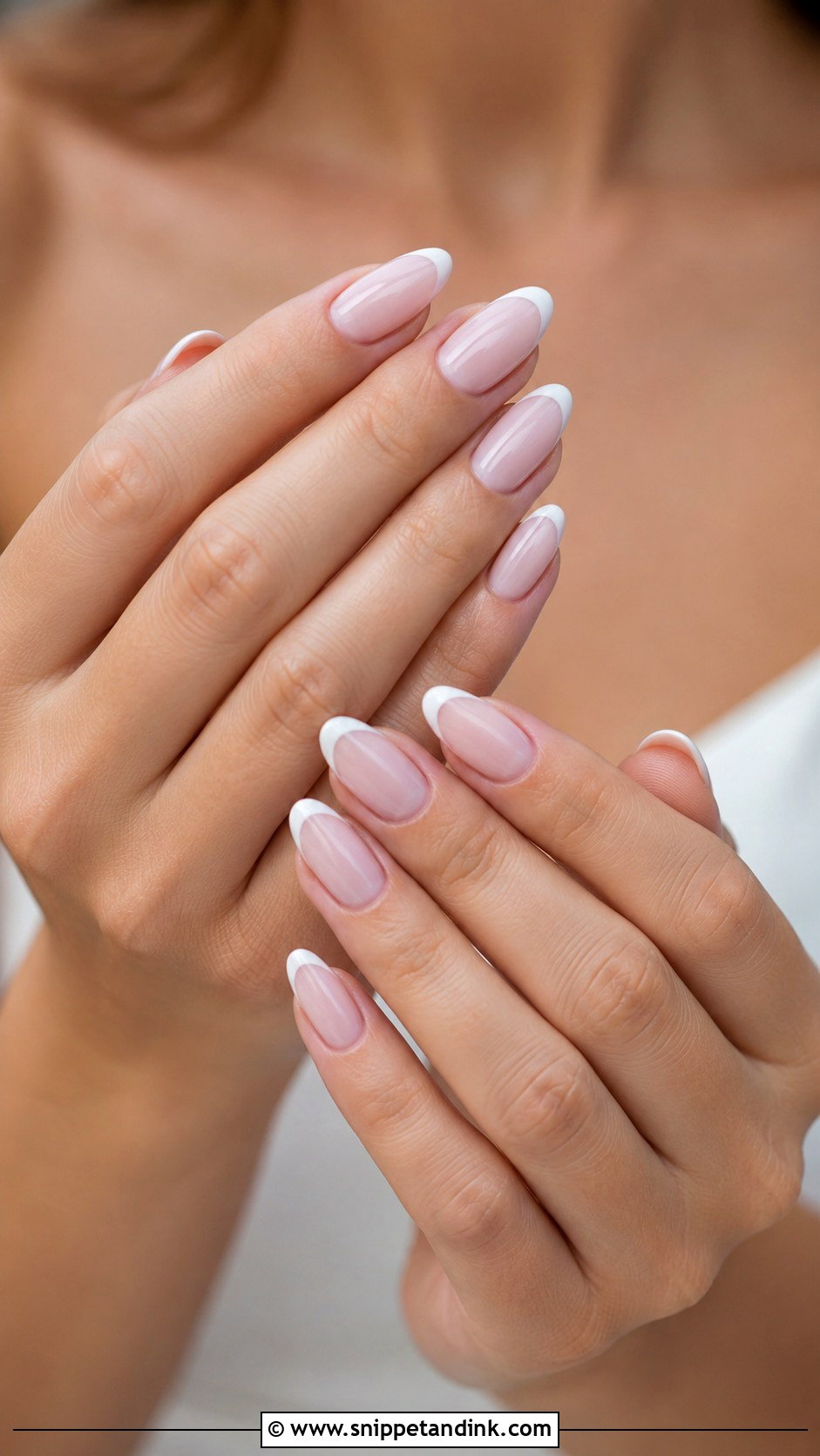 Classic French Wedding Nails - Snippet and Ink - 20 Wedding Nails for Bride 2025