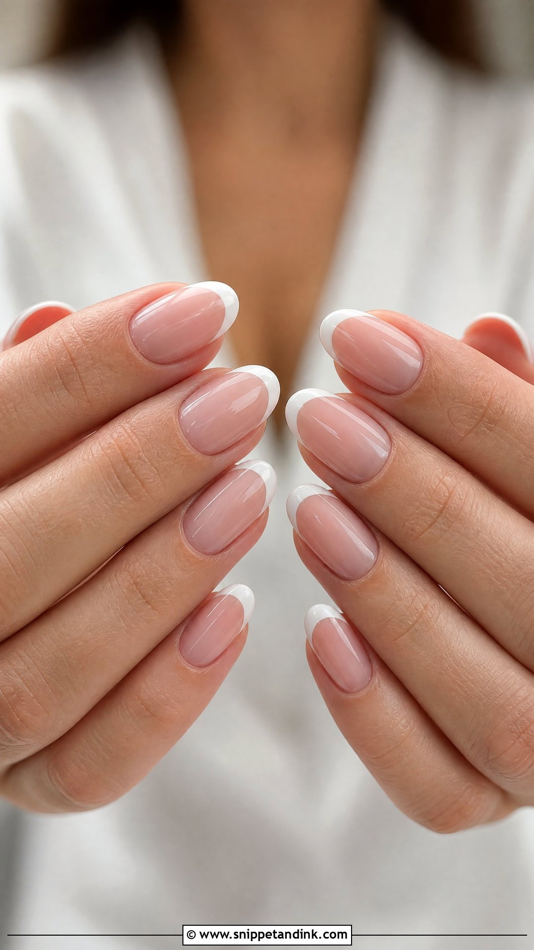 Classic French Wedding Nails - Snippet and Ink - 25 Best Wedding Nails