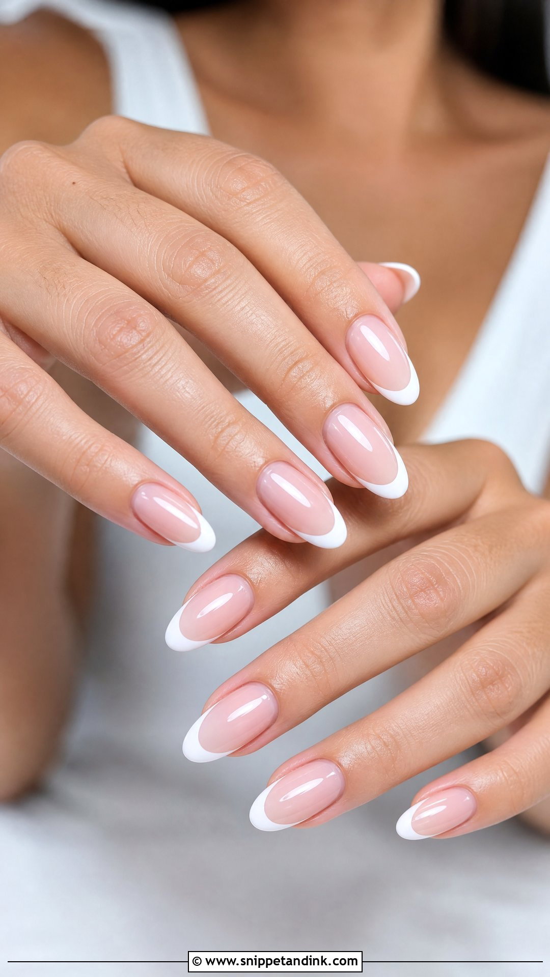 Classic French Wedding Nails - Snippet and Ink - 25 Elegant Wedding Nails Design
