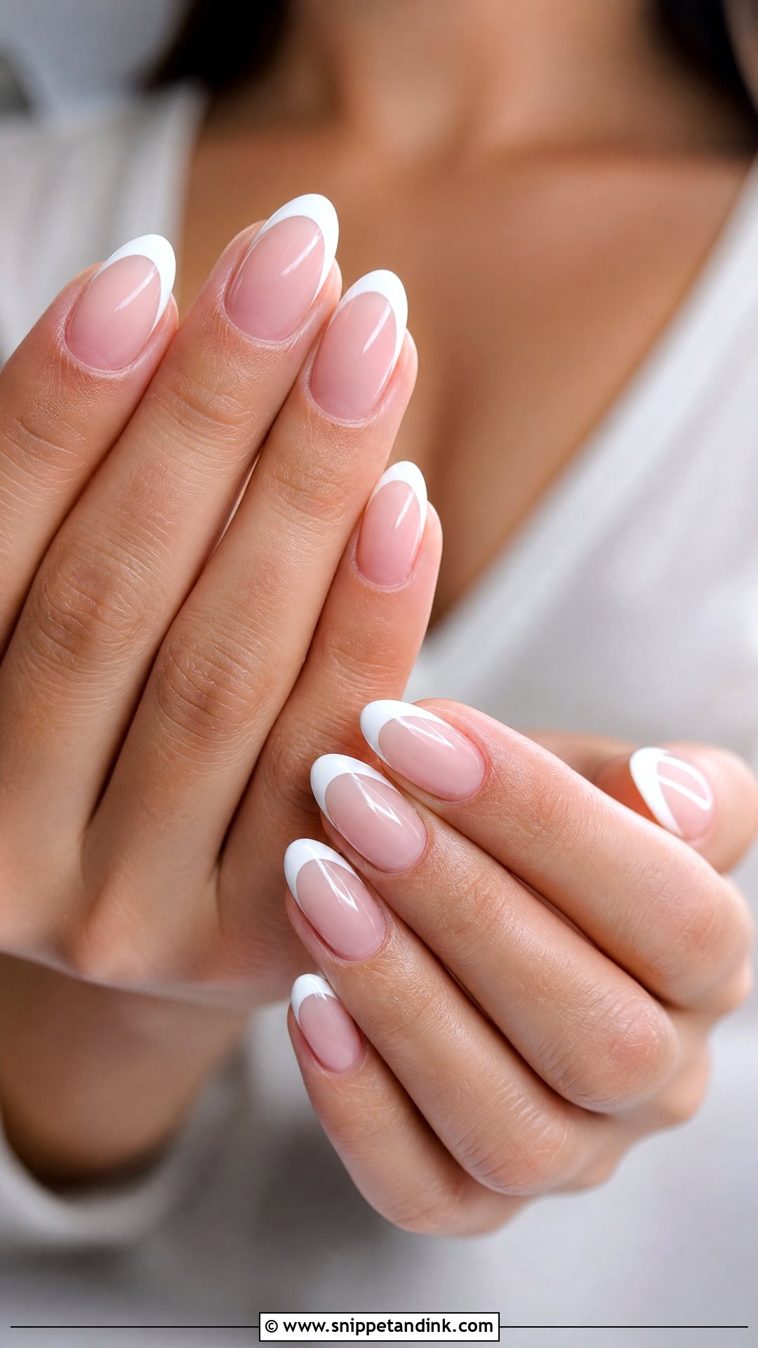 Classic French Wedding Nails - Snippet and Ink - 25 Elegant Wedding Nails