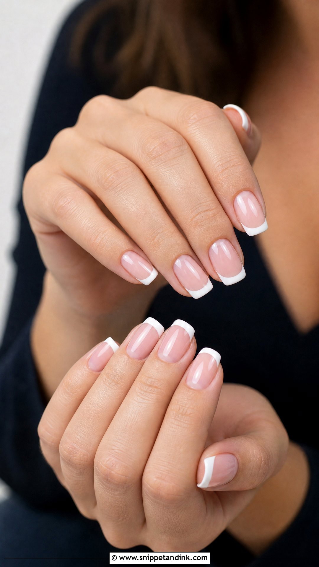 Classic French Wedding Nails - Snippet and Ink - 25 French Wedding Nails