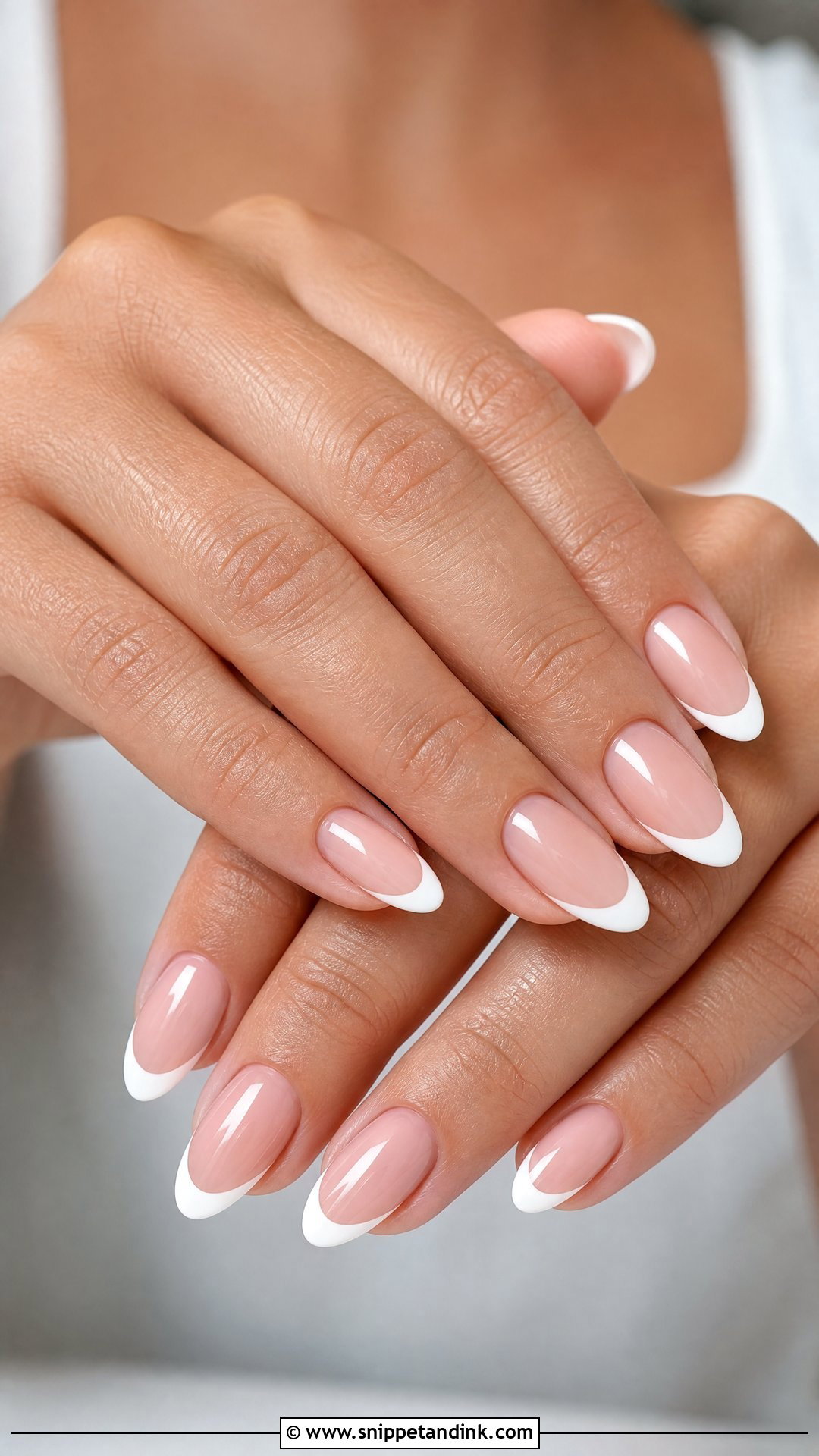 Classic French Wedding Nails - Snippet and Ink - 25 Nail Designs for Wedding