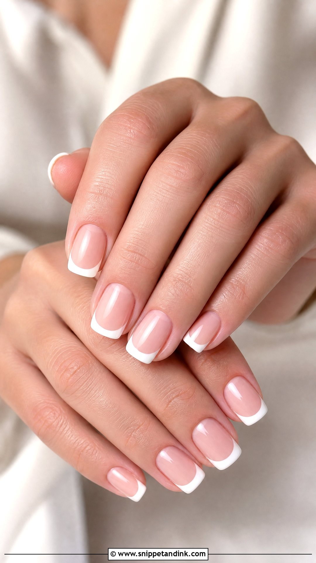 Classic French Wedding Nails - Snippet and Ink - 25 Trendy Wedding Nails