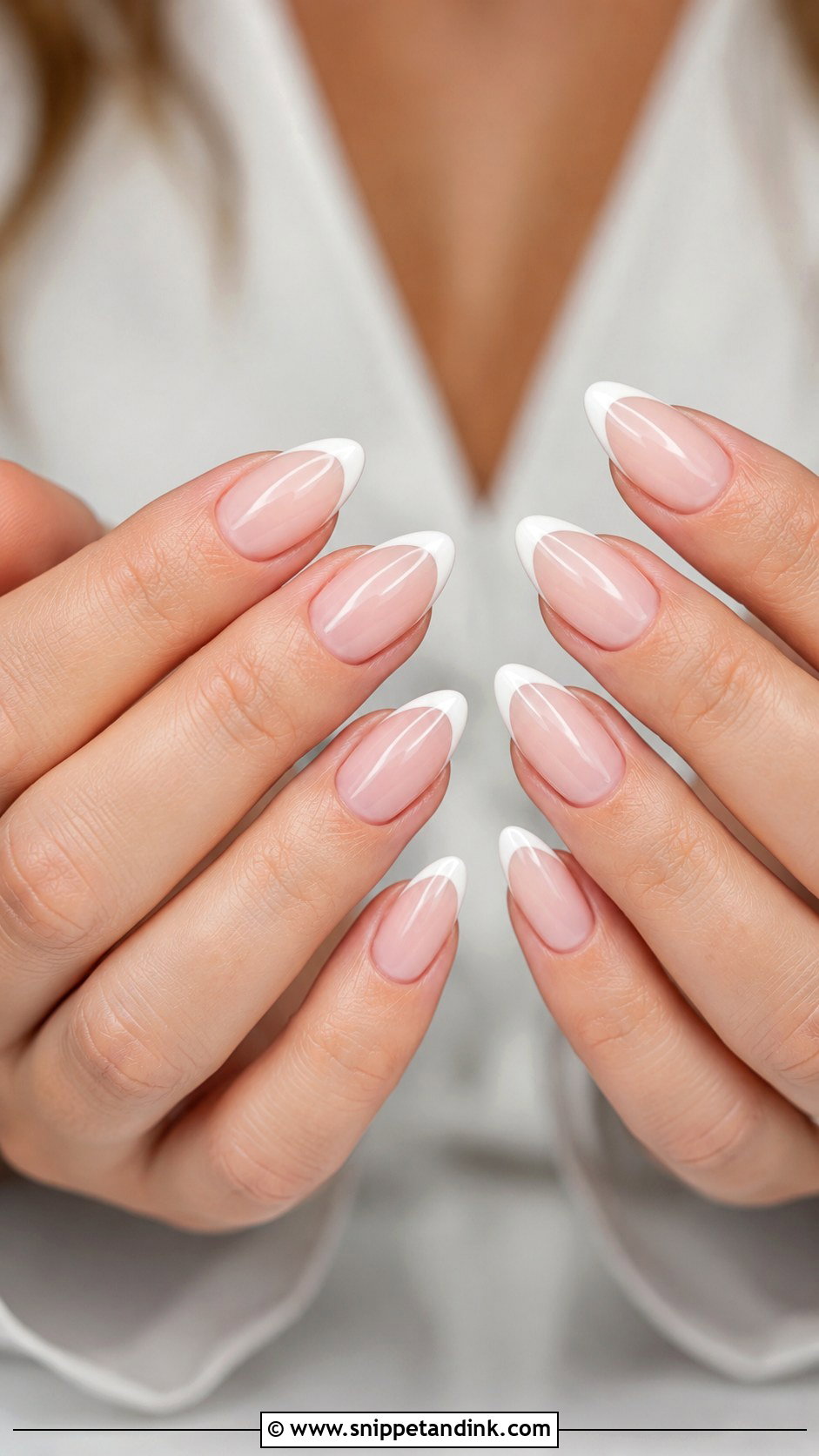 Classic French Wedding Nails - Snippet and Ink - 30 Simple Wedding Nails for Bride
