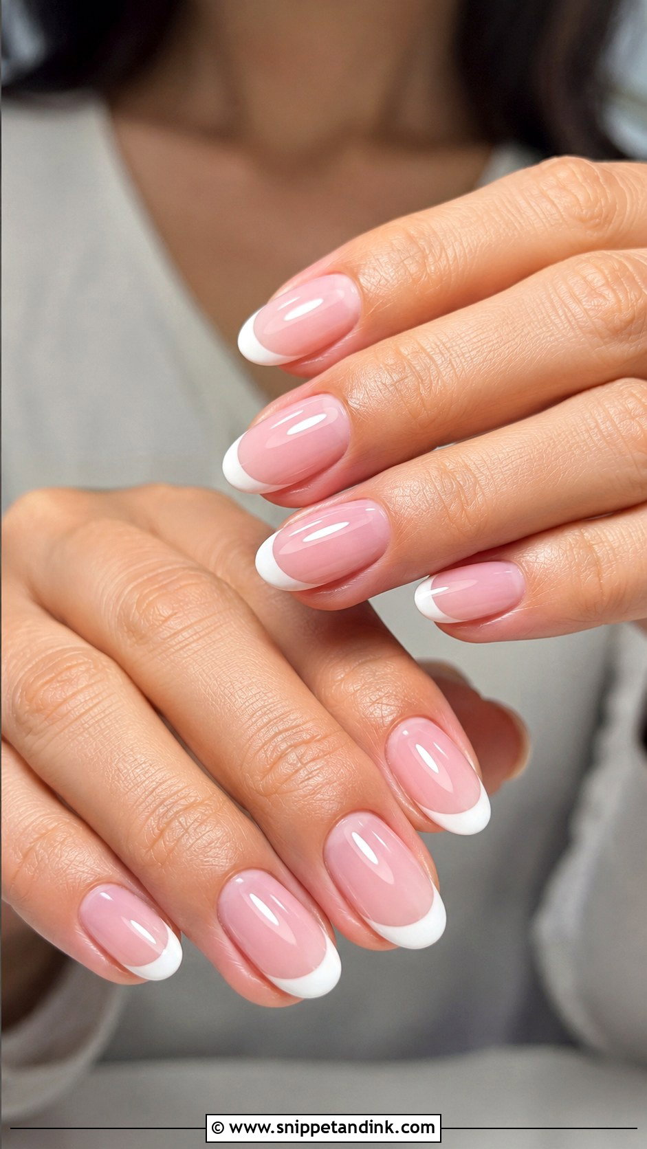Classic French Wedding Nails - Snippet and Ink - 30 Wedding Day Nails for Bride