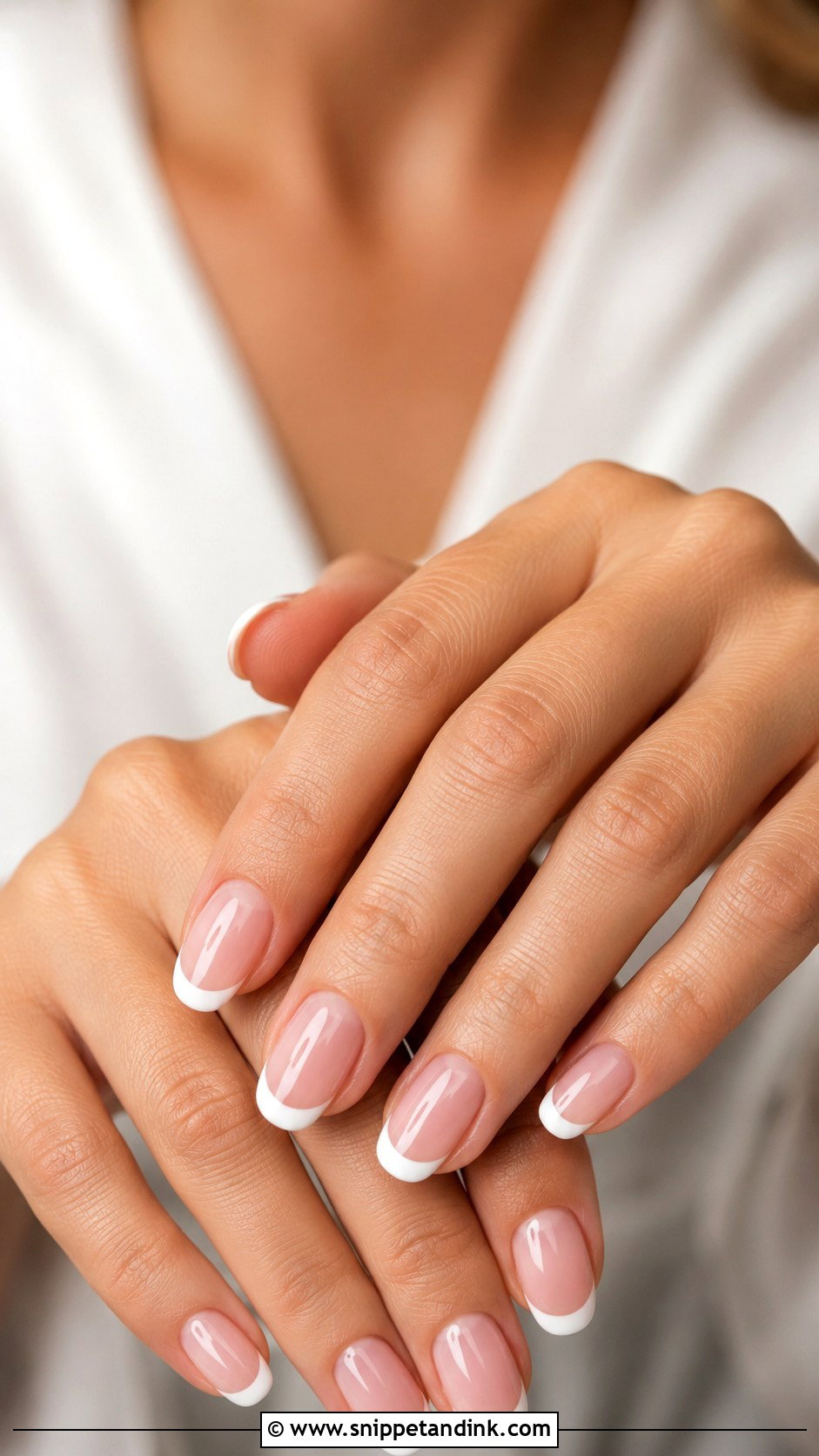 Classic French Wedding Nails - Snippet and Ink - 20 French Nails Wedding Brides