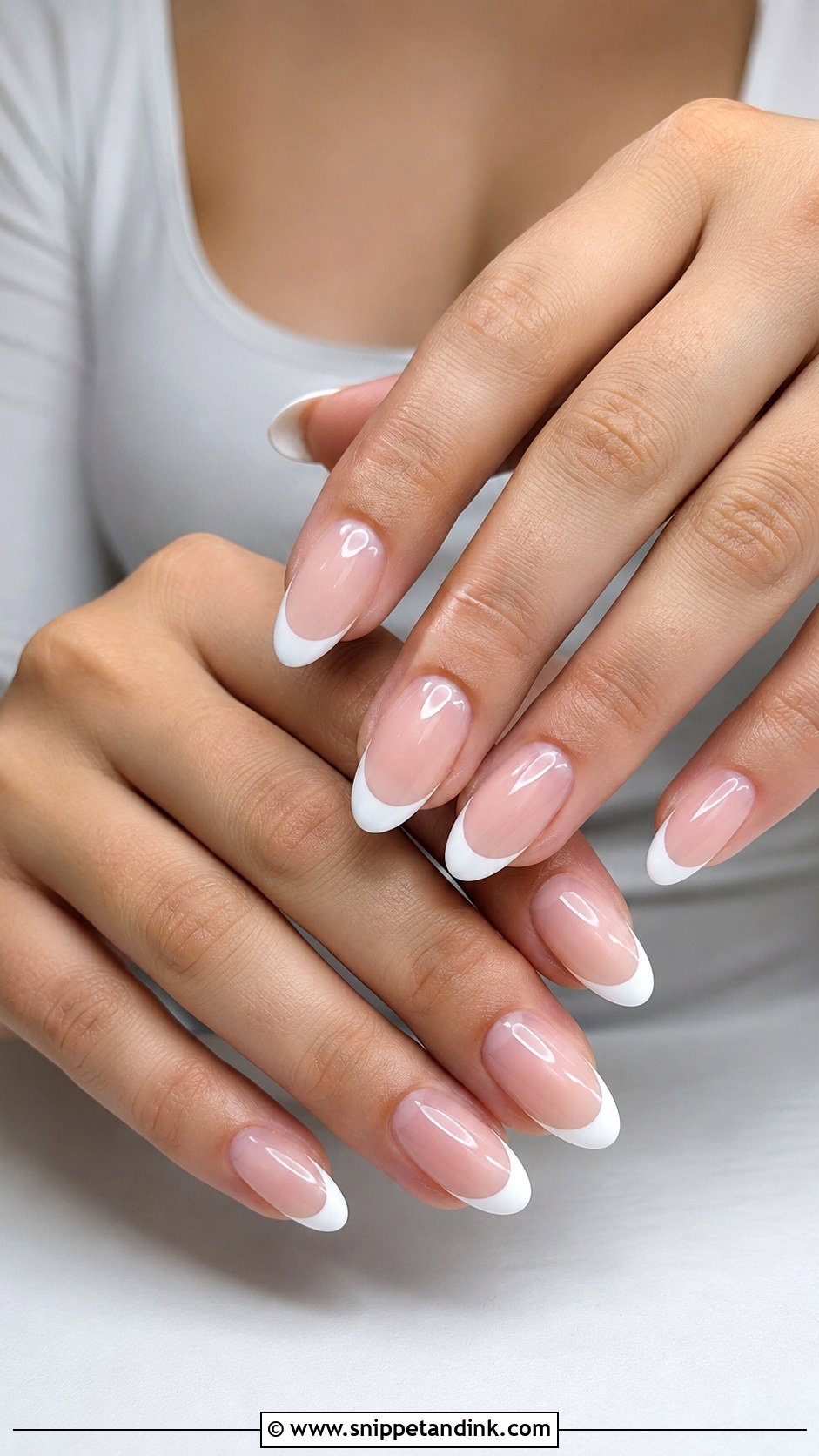 Classic French Wedding Nails - Snippet and Ink - 20 French Wedding Nails for Bride