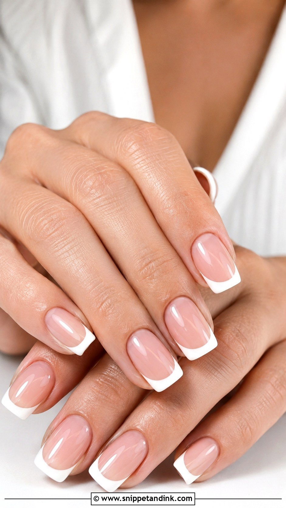 Classic French Wedding Nails - Snippet and Ink - 20 Nail Design for Wedding Ideas