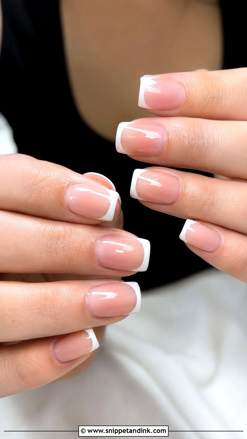 Classic French Wedding Nails - Snippet and Ink - 20 Nail Inspo for Wedding Ideas