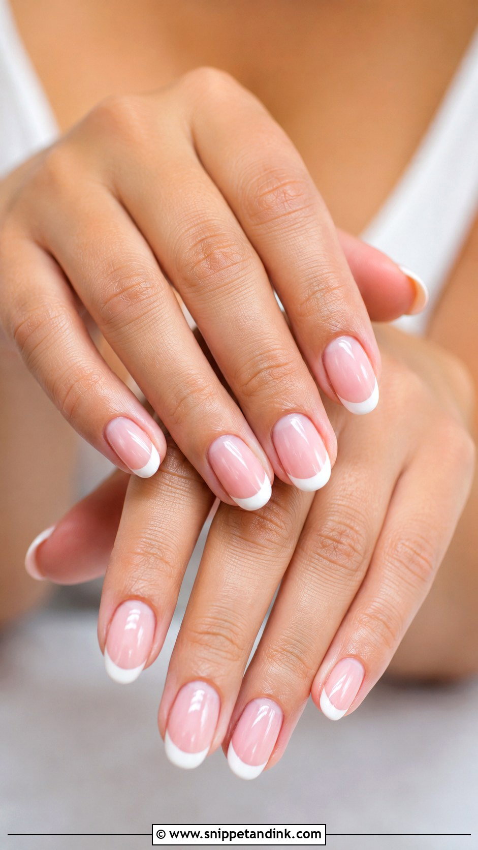 Classic French Wedding Nails - Snippet and Ink - 20 Nails Art for Wedding