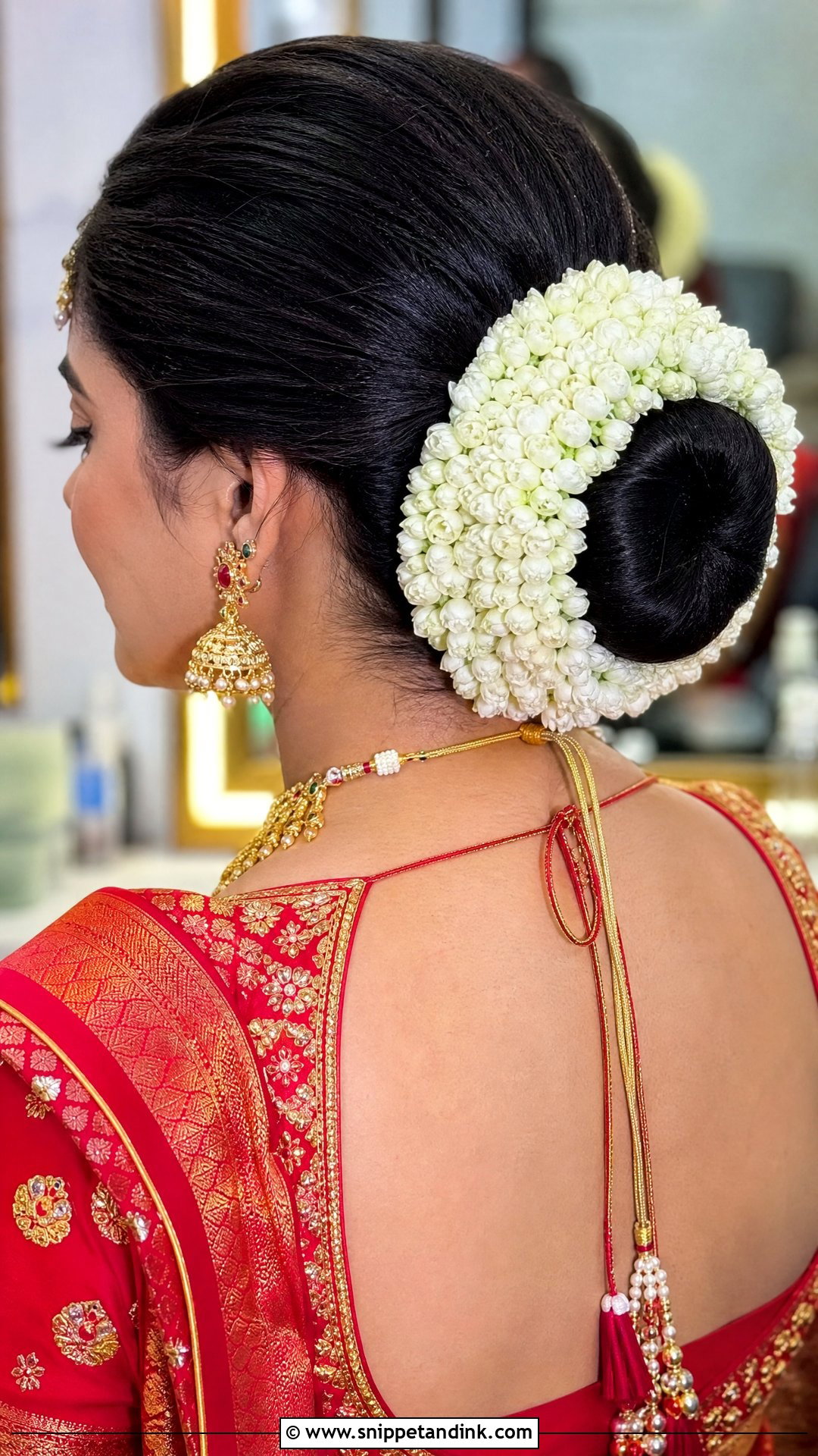 Classic Gajra Wedding Juda - Snippet and Ink - 20 Wedding Juda Hairstyle Ideas