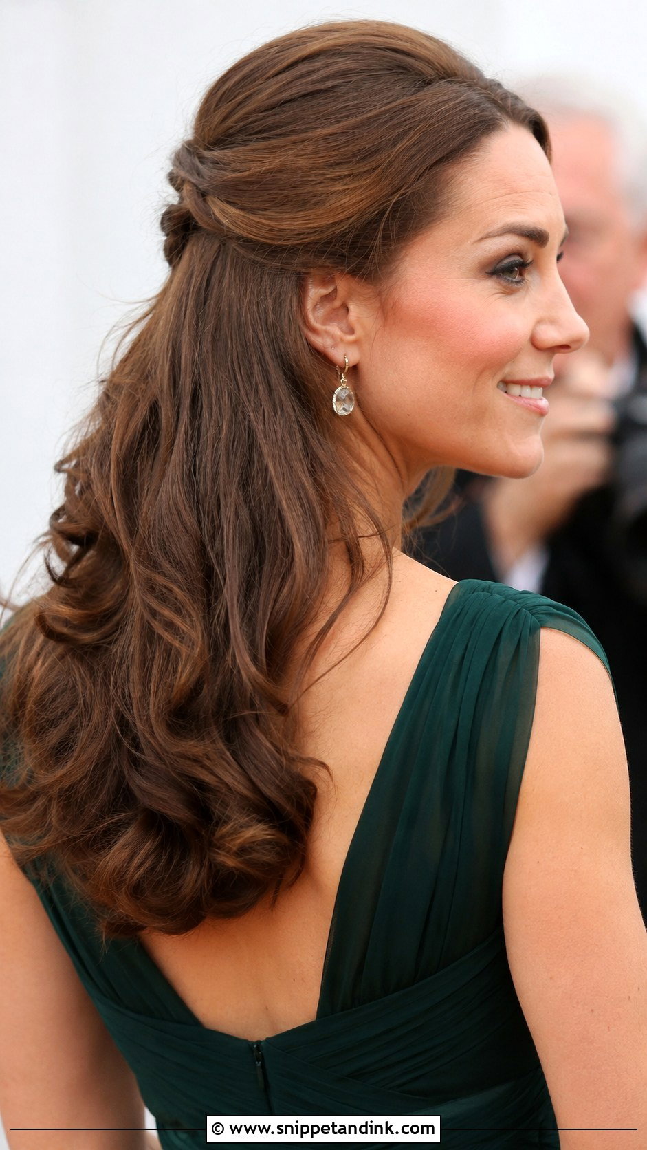 Classic Half Up Half Down - Snippet and Ink - 30 Mother of the Groom Hairstyles
