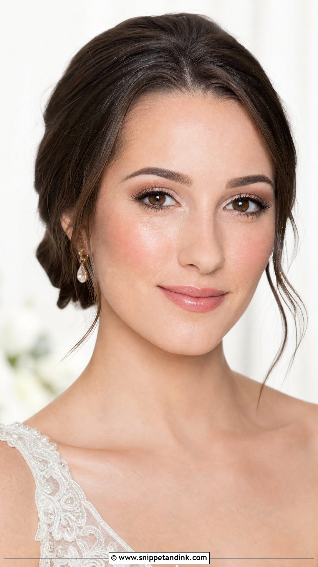 Classic Light Bridal Makeup For Brown Eyes - Snippet and Ink - 20 Light Wedding Makeup for Brown Eyes