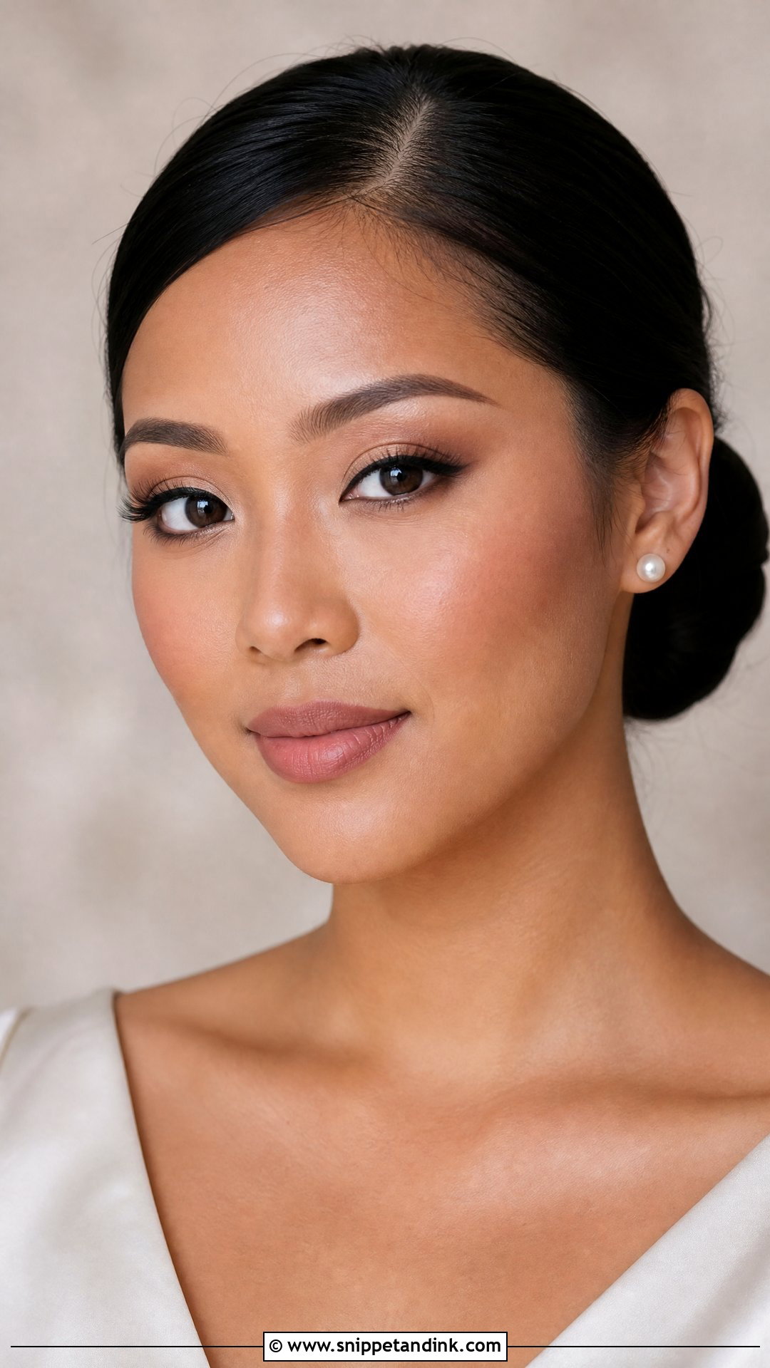 Classic Matte Bridal Makeup - Snippet and Ink - 20 Matte Bridal Makeup Ideas